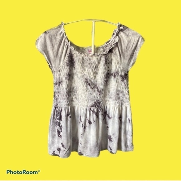 COPY - JUSTICE-GIRLS SIZE 8-TIE DYE TOP - Picture 1 of 7